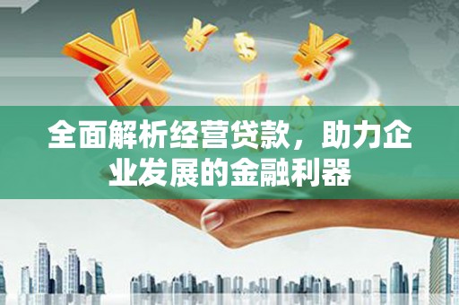 云林全面解析经营贷款，助力企业发展的金融利器
