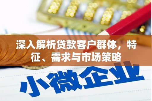 云林深入解析贷款客户群体，特征、需求与市场策略