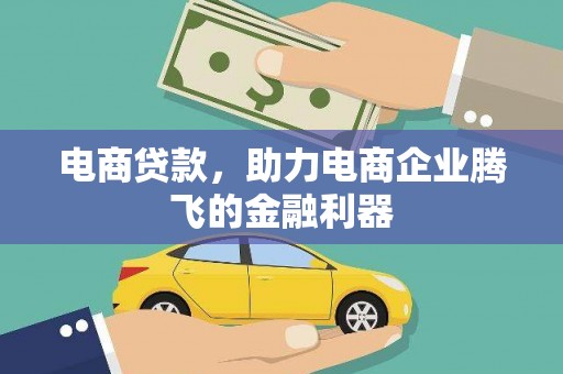 云林电商贷款，助力电商企业腾飞的金融利器