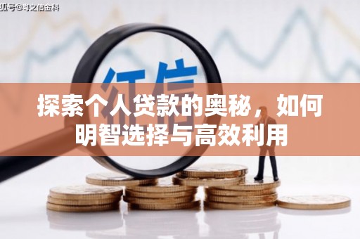 云林探索个人贷款的奥秘，如何明智选择与高效利用