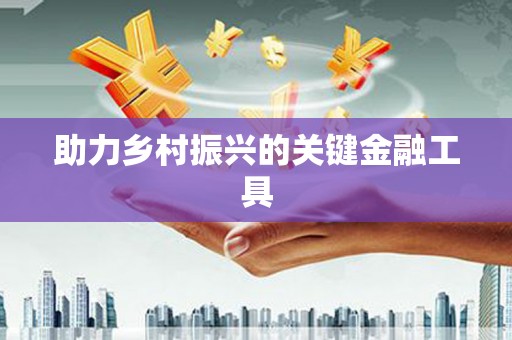 云林助力乡村振兴的关键金融工具