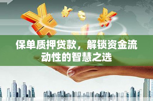 云林保单质押贷款，解锁资金流动性的智慧之选