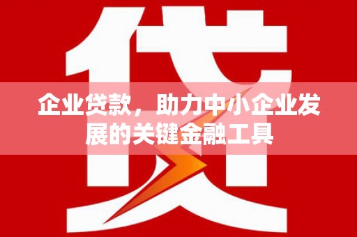云林企业贷款，助力中小企业发展的关键金融工具