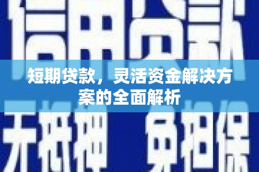 云林短期贷款，灵活资金解决方案的全面解析