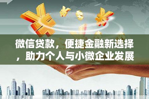 云林微信贷款，便捷金融新选择，助力个人与小微企业发展