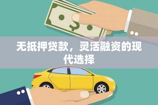 云林无抵押贷款，灵活融资的现代选择