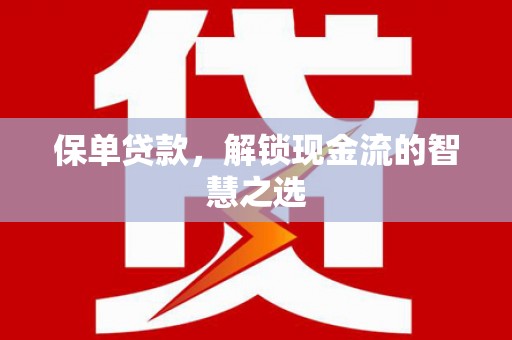 云林保单贷款，解锁现金流的智慧之选
