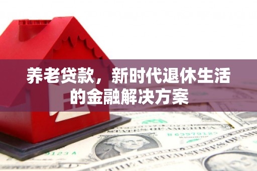 云林养老贷款，新时代退休生活的金融解决方案