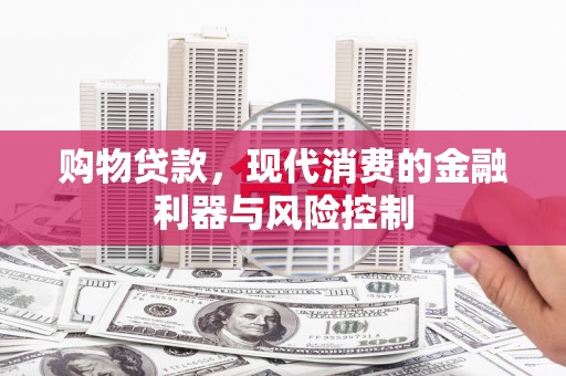 云林购物贷款，现代消费的金融利器与风险控制