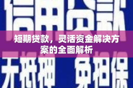 云林短期贷款，灵活资金解决方案的全面解析